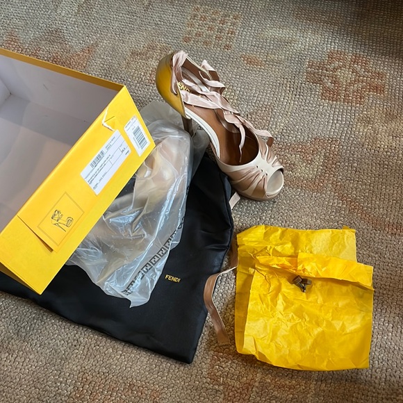 Fendi.  Nutcracker. Off the chain. Gorgeous.  Wore on wedding day.  38.5 - Picture 4 of 15